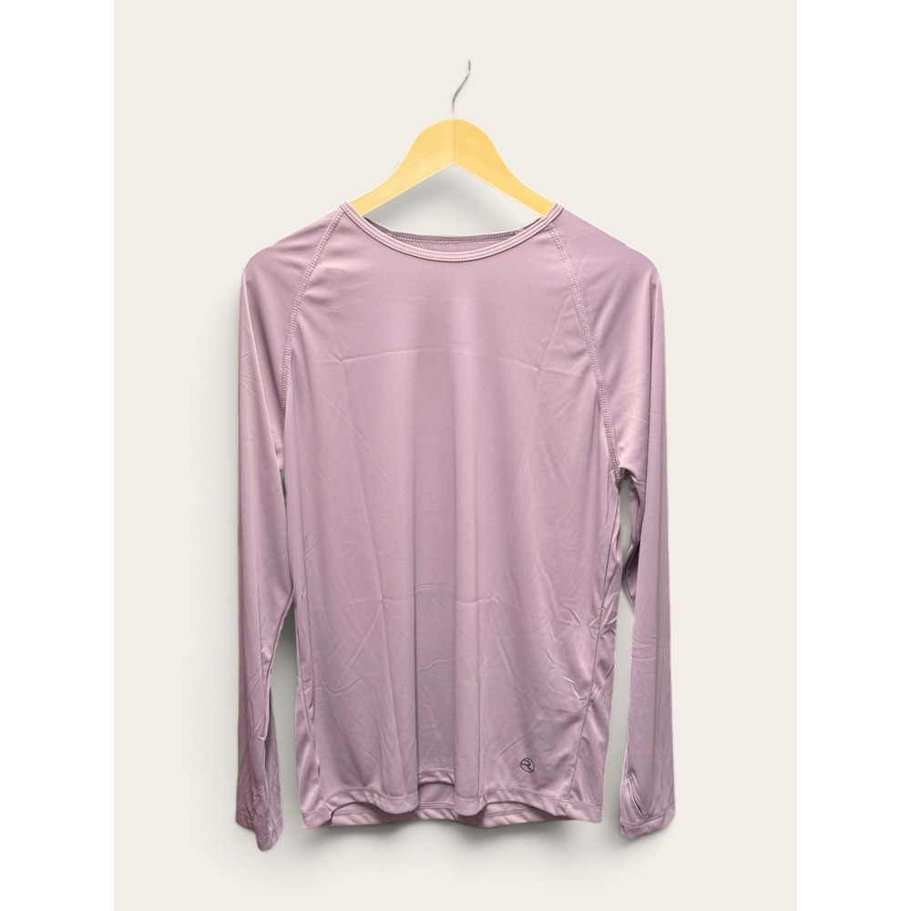 Reel Life Womens XL Purple Long Sleeve Sun Shirt Performance Graphic Tee UUV02